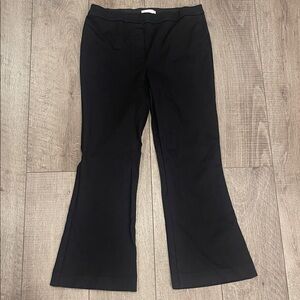 H&M Black Flared Dress Pants Size Medium